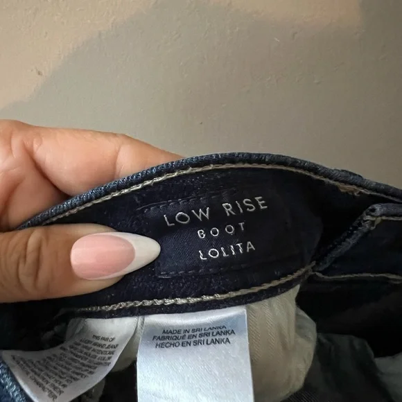Lucky Brand Low Rise Boot Lolita Jeans - Picture 5 of 5